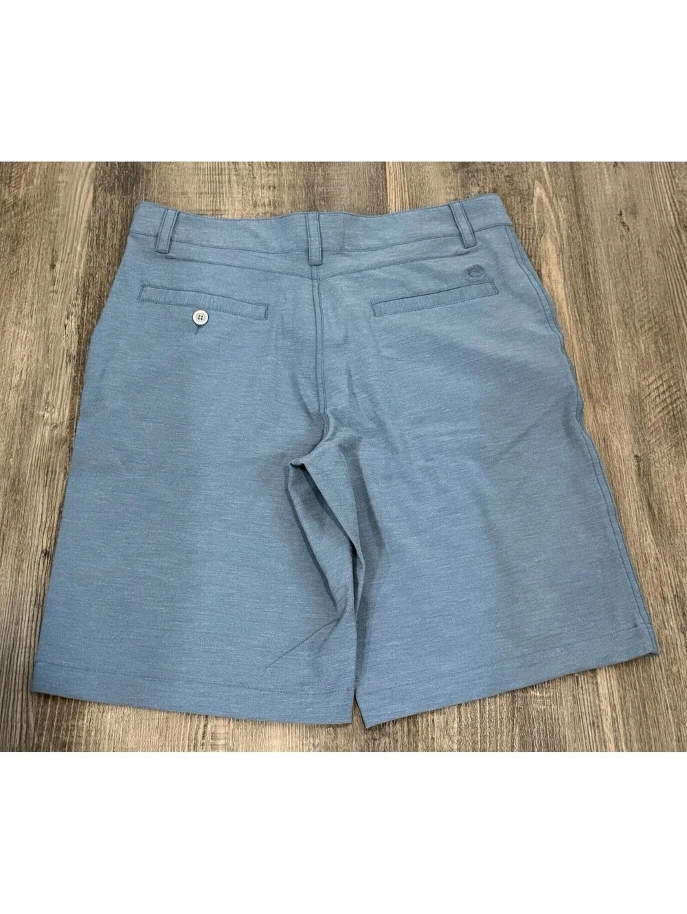 Southern Tide Shorts Boys 16 Blue Heathered T3 Gulf Performance UV Protection